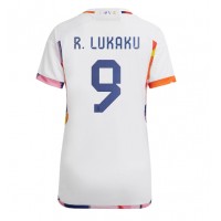 Billiga Belgien Romelu Lukaku #9 Borta fotbollskläder Dam VM 2022 Kortärmad